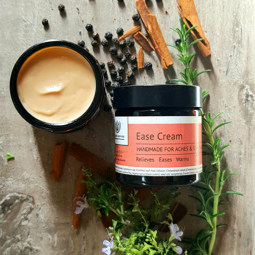 Warm and Relax: Ease Cream for aches and stiffness