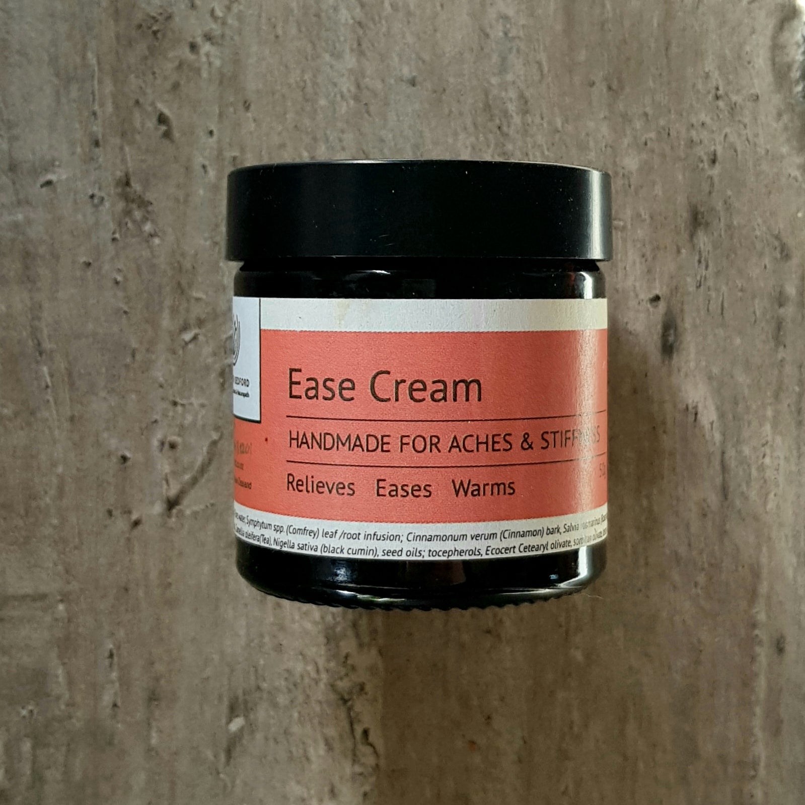 Warm and Relax: Ease Cream for aches and stiffness